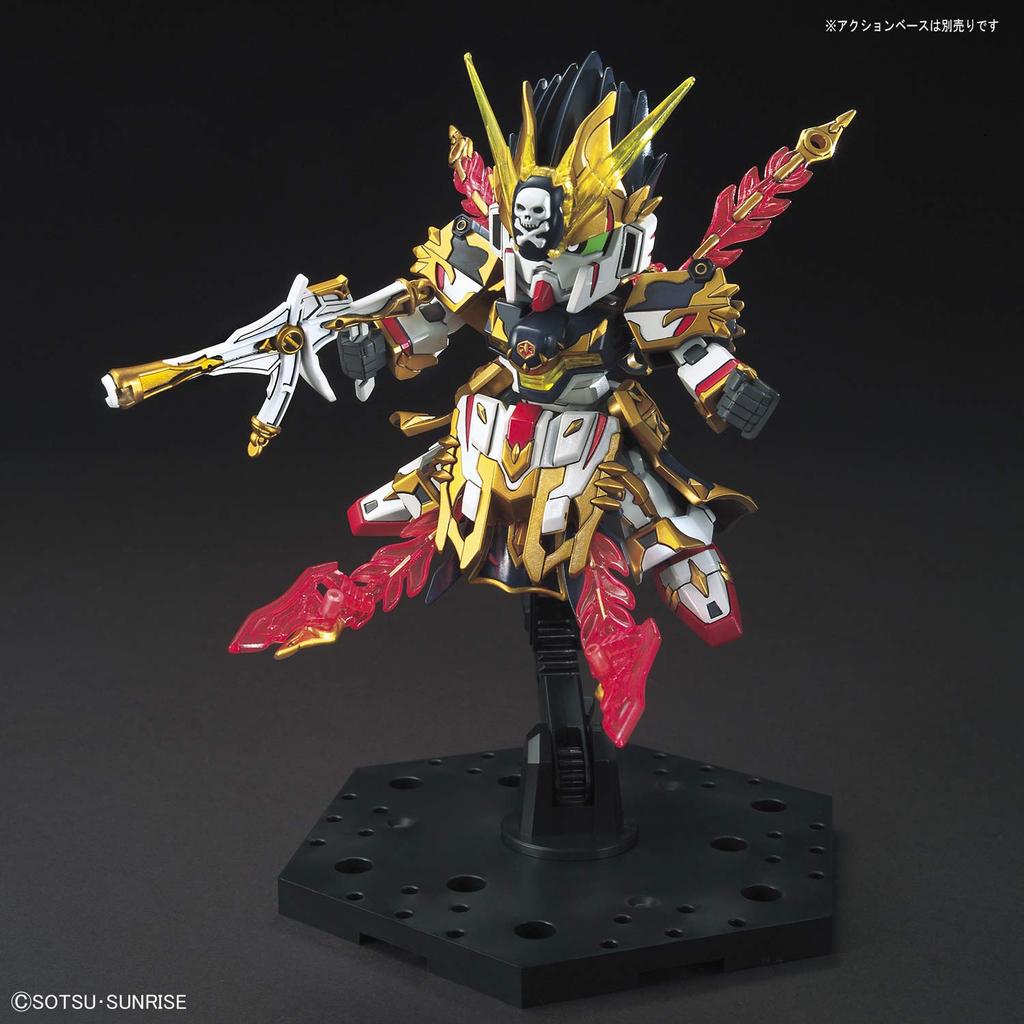 SD Gundam Sangoku Soketsuden Gan Ning Crossbone plastic BAS5058861 Gundam, pre-colored model,