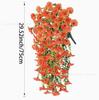 Wall Hanging Artificial Morning Glory Vine Eucalyptus Fake Flower Garden Ornament