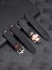 25*8Echtes Leder Uhrenarmband für Vacheron Constantin OVERSEAS Serie 4500V 5500V P47040 Edelstahl Schließe Herren Uhrenarmband