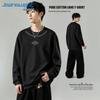 Jeanswest Men's Cotton Long-Sleeve T-Shirt
