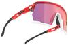 Kelion Crystal Red Red Lens 144mm [RUDYPROJECT] Sunglasses, Frame, Multi-Laser Lens, Width