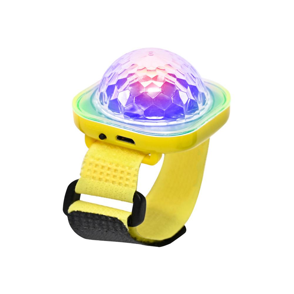 Mini Ștrumpf Ceas Portabil Lumină Colorată Control Sunet Lumini de Scenă Disco Lampă Ambientală Pentru Acasă Ktv Bar