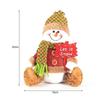 Cute Christmas Decoration Doll Santa Snowman Sitting Pose Doll Window Party Christmas Tree Doll Decoration Pendant