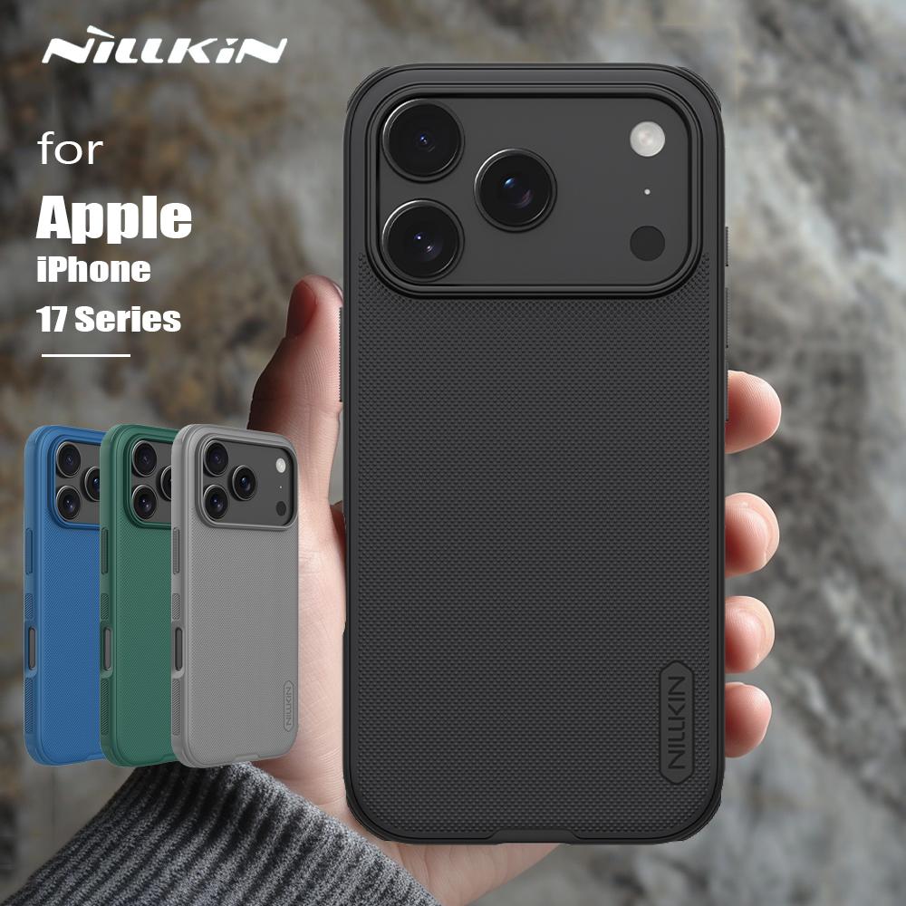 For iPhone 17 Pro Max / 17 Air Nillkin Case Super Frosted Shield Pro Soft TPU Hard PC Ultra thin Back Cover Protection