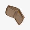 Afternoon Tea Living JK86 Two-Tone Genuine Leather Mini Wallet / Afternoon Tea PREMIUM Beige
