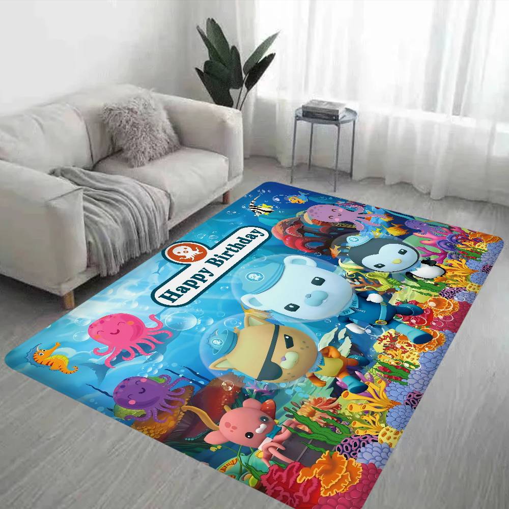Tappetino da Bagno O-Octonauts ANIME Antiscivolo Assorbi Acqua Striscia Lunga Cuscino Tappetino per Camera da Letto Tappetino Decorativo per Hotel