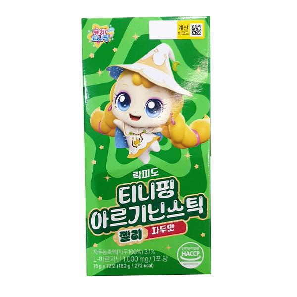 Lakpido Teenieping Arginine Stick Jelly Plum 12 Sticks One thing