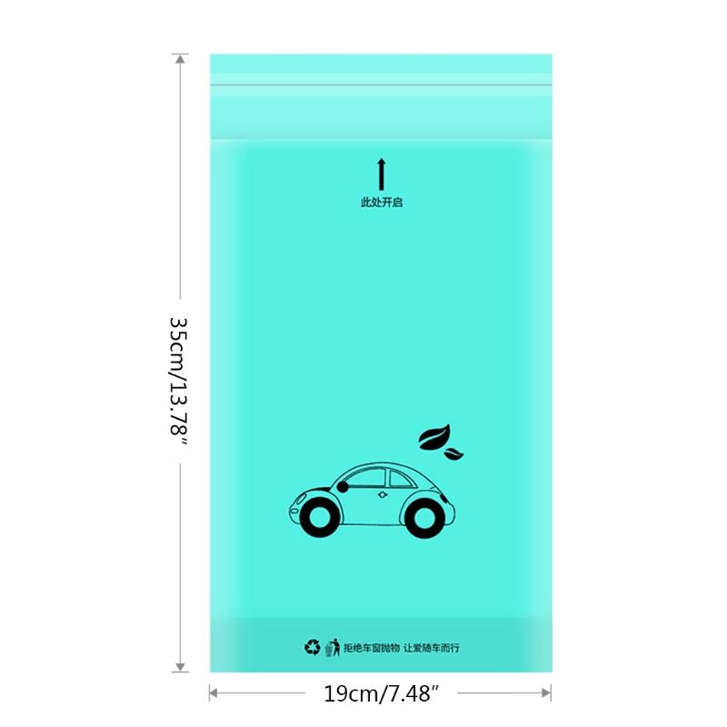 30/50 Pcs Disposable Rubbish Holder Biodegradable Office Home Car Trash Bags