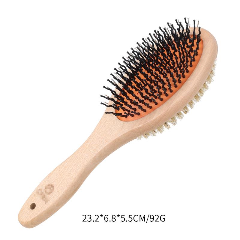 Double-Sided Grooming and Massage Comb for Cats and Dogs - Removes Loose Hair and Detangles