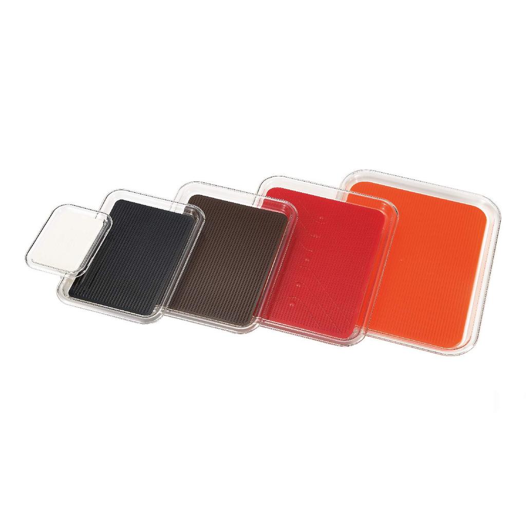Akebono Sangyo Square White Mini Tray Made In Japan Commercial Product and Hard To Tip Over Remove Mat for Washing Clear Magic Tray Non-slip MT-1040