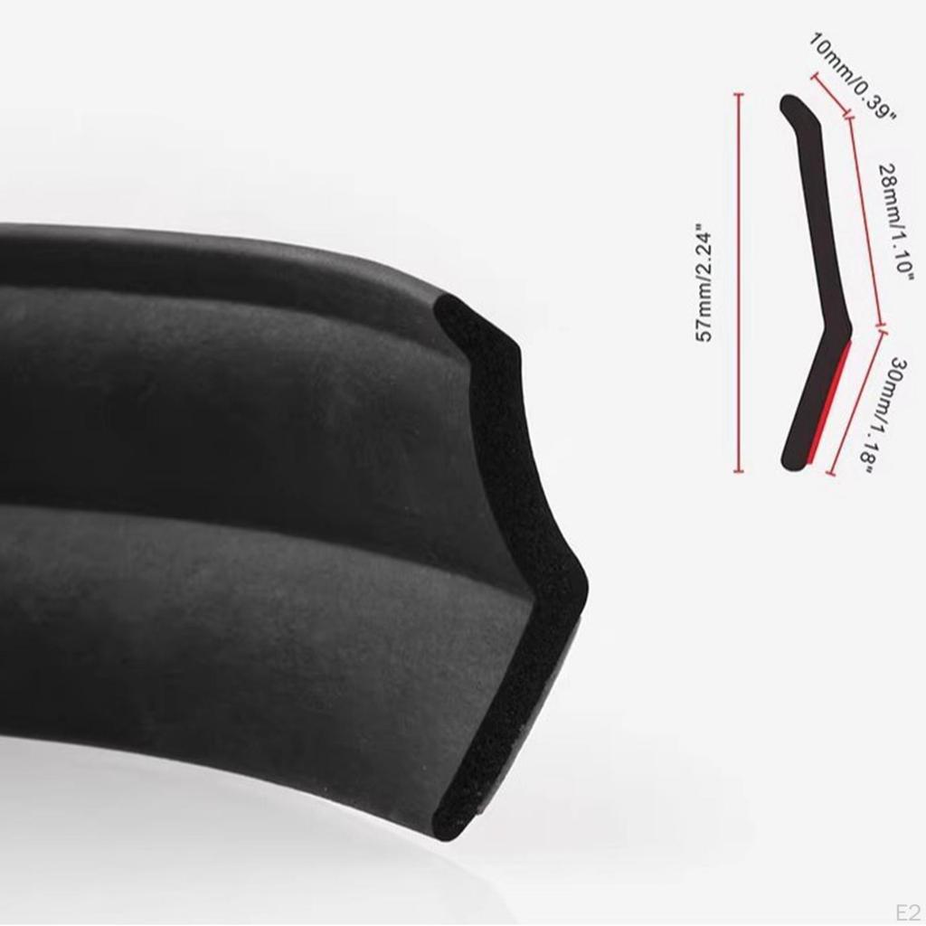 Spoiler 8.2ft/2.5M Skirt Protector Replacement Accessories Professional Sturdy Supplies Vehicle