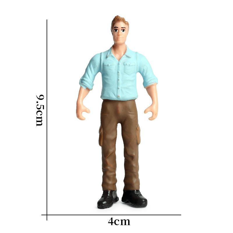 Model Doll Professional Toys Simulate Farm Pasture Decoration Plastic Material