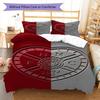 Hearts Heroes Bedding Quilt Set Quilt Cover Pillowcase Home Decoration Birthday Gift (1 * duvet cover + 2 * pillowcase, without core)