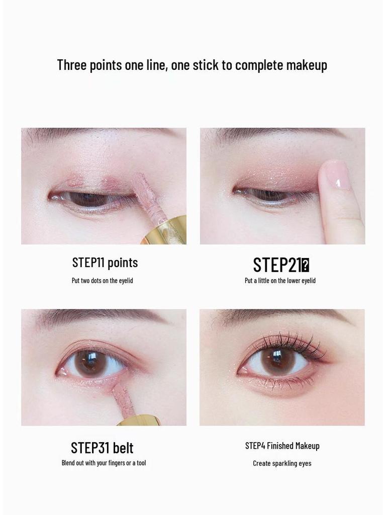 OUTOFOFFICE Temperament Mist Versatile Liquid Eyeshadow - Fine Shimmer, Matte, Glitter, Portable for Daily Use