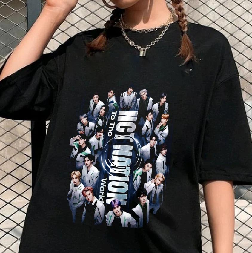 Nct Nation To The World Shirt, Nct 127 Shirt, Nct Dream Tee, WayV Shirt L