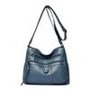 Women's Bag, Retro and Fashionable Crossbody Bag, Women's Washed Soft Leather Feel, Mother's Bag, Single-shoulder Bag