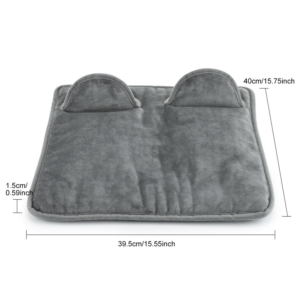 Fast Heating Electric Foot Mat For Winter Under Desk Heated Foot Pad Relaxing Winter Evenings