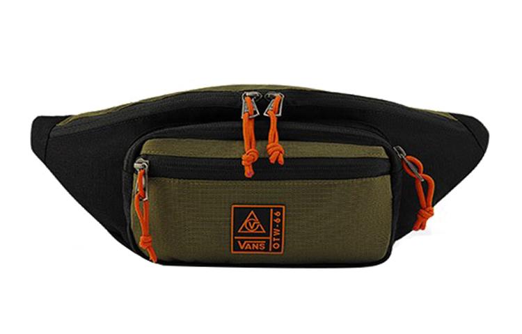 Vans Polyester Crossbody Bag, Fanny Pack Regular Unisex Army Green VN0A47QEKCZ