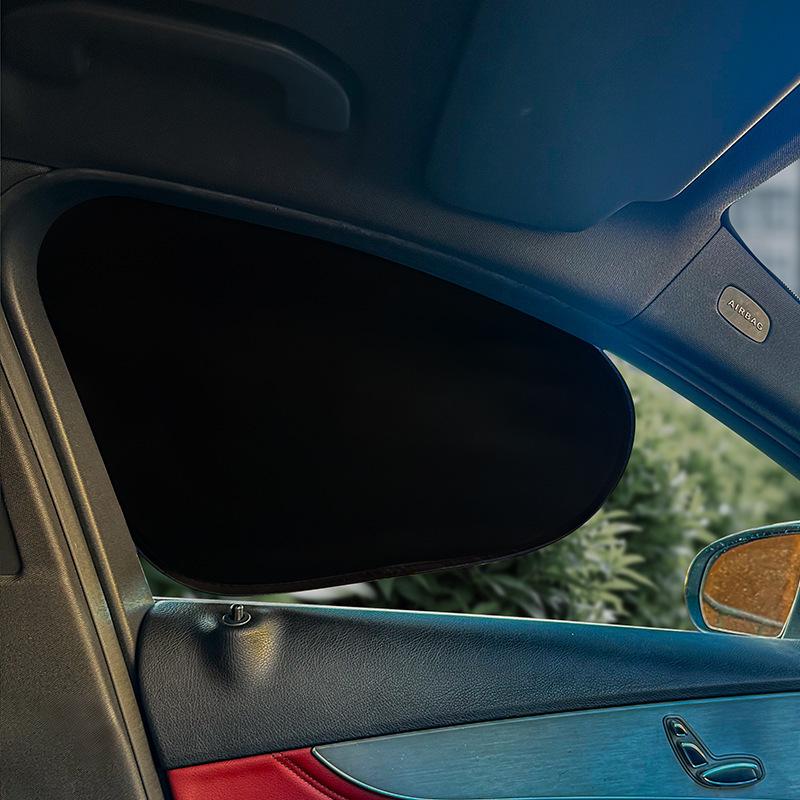 Quick-Install Full Blackout Electrostatic Car Sunshade for Sun Protection