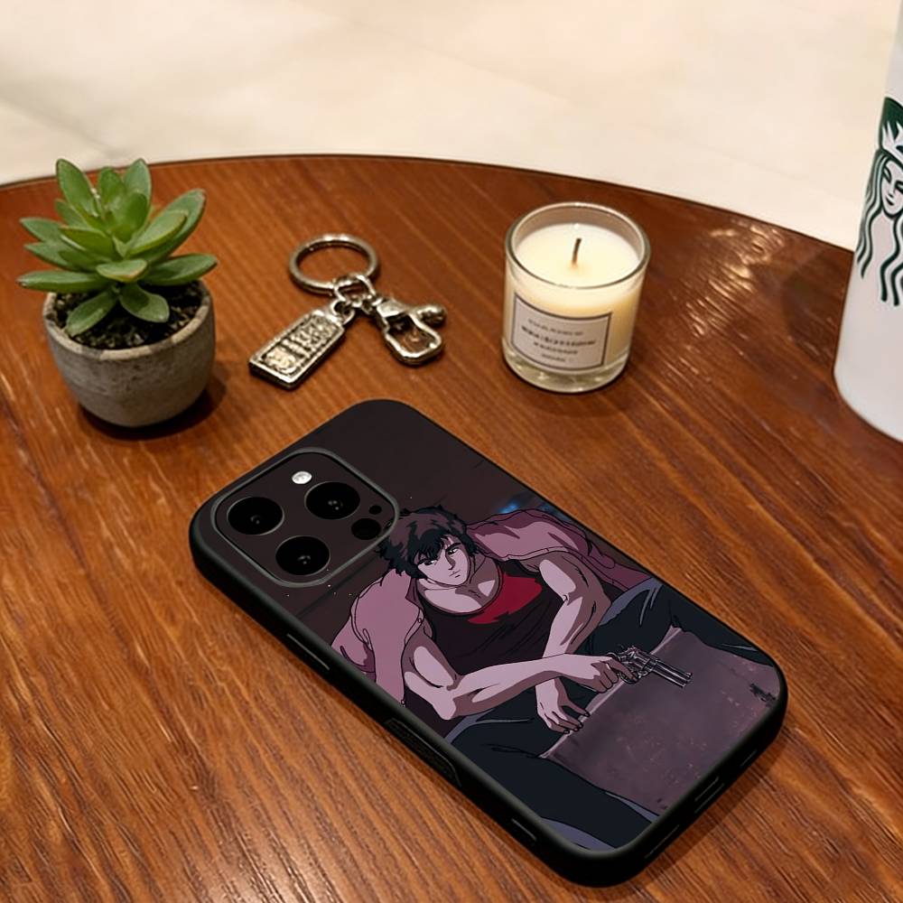 

City Hunter Phone Case For iPhone 17, 16,15,14,13,12,11 Plus,Pro Max, Others Soft Silicone Black Cover iPhone14