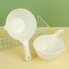 Mestolo per Acqua in Plastica Domestico con Manico Lungo, Ispessito per Cucina e Bagno, Multiuso, Resistente agli Urti, Mestolo per Bagno e Bucato