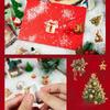45Pcs/box Merry Christmas Series Decorative Box Stickers Scrapbooking Stick Label Diary Stationery Album Blessing Sticker