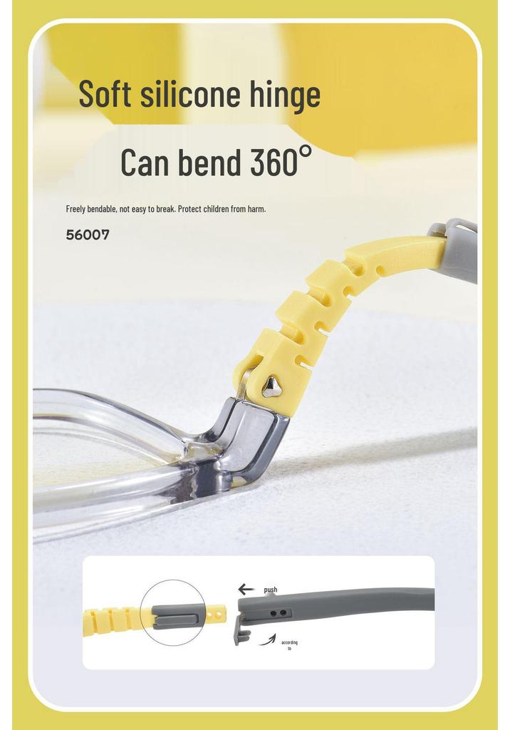 Danyang Ultra-Light TR90 Silicone Anti-Slip Myopia Glasses for Kids: Boys' & Girls' Frames
