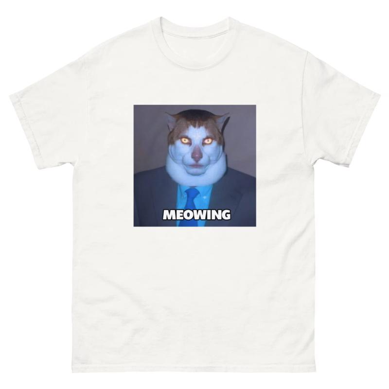 Men's Fashion Y2k Humor Saying Tee Cigarette Kitten Funny Smoking Cat Meme Stupid Brainrot T-Shirt Cute Kitty Dad Graphic Outfit