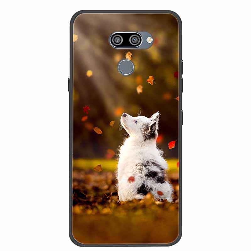 For LG LG Q60 Cases K50 / V50 G8S Thinq Soft TPU Silicone Back Cover for LG V40 Thinq Phone Cases Cartoon Bumpers For LGQ60 Q 60
