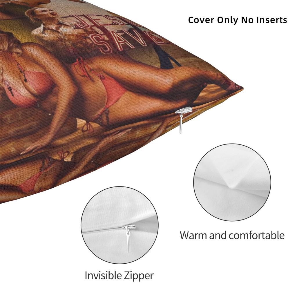 Decorative Pillowcase Euphorias Season 3 Stuff Seat Throw Pillow Case Cover Square Multiple Sizes