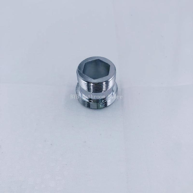 Edelstahl M22 auf M19 Adapter - Gewindeverbindung für Garten-/Küchenarmatur, Wasserhahn & Wasserreiniger