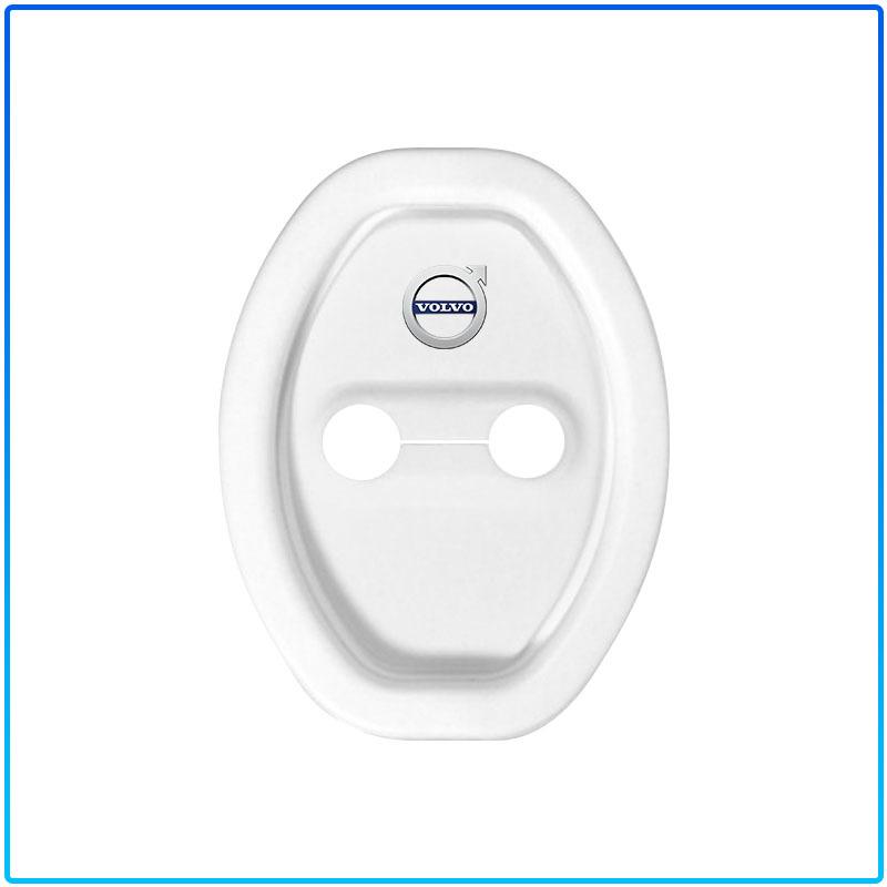 4Pcs Car Door Lock Anti-collision Silicone Cover sticker For Volvo Rdesign XC90 S60 XC60 V70 S80 S40 V50 V40 V60 C30 S70