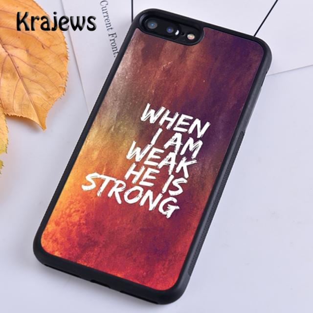 Krajews Bible Verse Philippians Jesus Phone Case Cover For iPhone 17 Air 16 15 14 Plus 11 12 13 Pro Max Coque Fundas