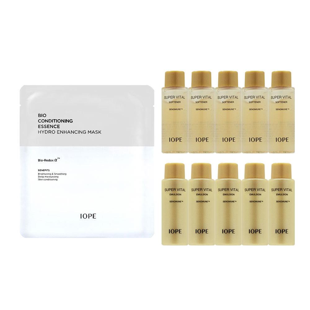 Iope Enhancing Mask + Super Vital Skin Lotion 90ml (18mlx5)