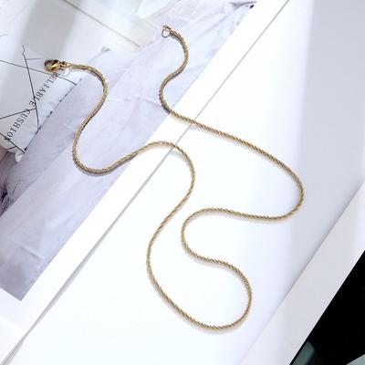 Water Wave Chain Ins Wind Simple Female Chain Necklace Niche Design