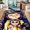 1pc C-Coraline (4) Design Area Rug - Non-Slip, Soft & Cozy Floor Mat for Living Room, Bedroom, Office - Indoor/Outdoor Decorative Carpet