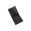 Coach Portafoglio 3 in 1 Compatto Corto con Porta Carte Staccabile Pelle con Texture a Buccia di Litchi Portafogli da Uomo Nero 74991-BLK