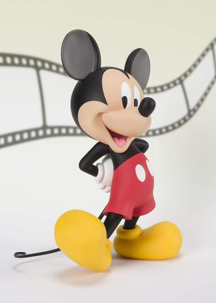 TAMASHII NATIONS Figuarts ZERO Mickey Mouse 1940er Jahre Ca. 130mm PVC ABS Bemalte Komplettfigur &
