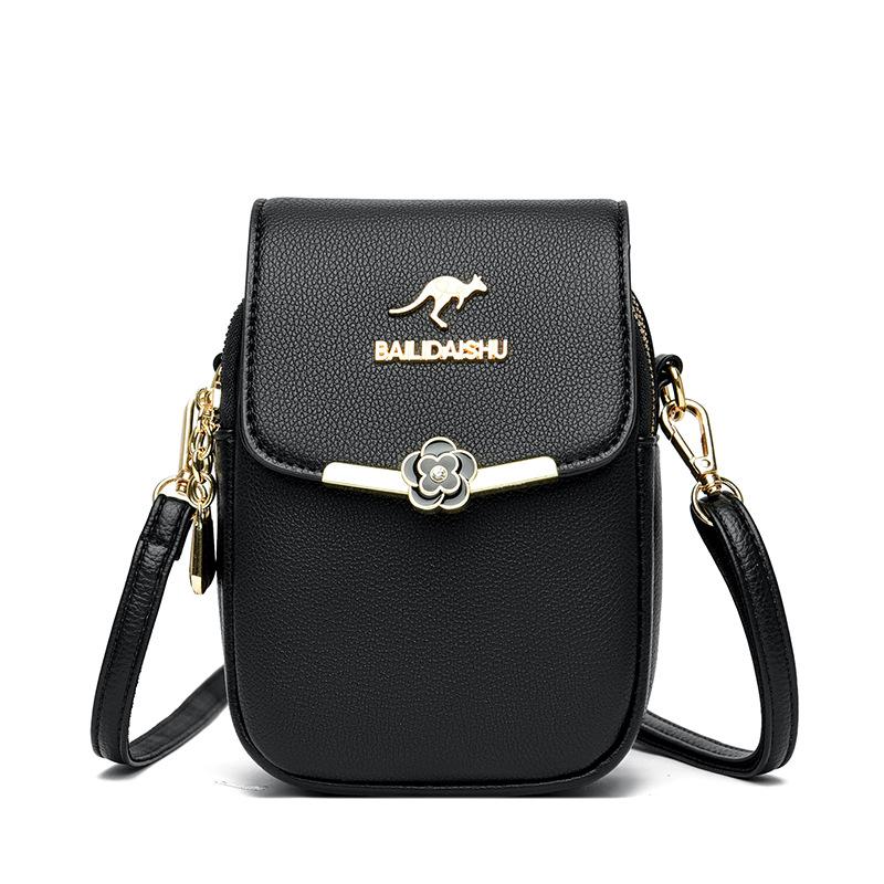 Spring New Trendy and Fashionable Mobile Phone Bag One-shoulder Crossbody Women's Bag Multi Layer