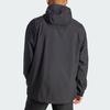 adidas Outdoor Hiking Waterproof And Breathable Windbreaker Jacket Men's Black IP1435