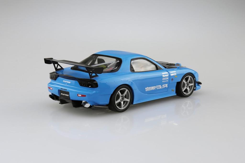 AOSHIMA The Tuned Car Series Mazda RE Amemiya FD3S 1999 Plastic Model 1/24 No.67 RX-7