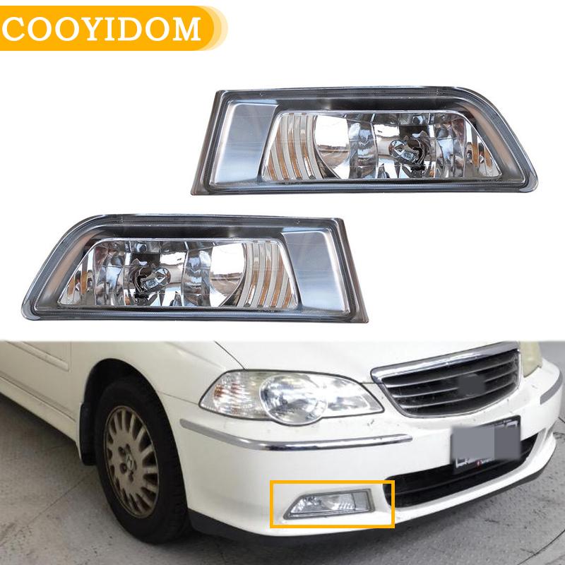 

Front Bumper Fog Light Fog Lamp Front Driving Lamp Foglamp For HONDA ODYSSEY 2002 2003 2004 RA6 33951-S3R-Q02 33901-S3R-Q02 Only 1 Right