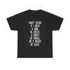 Herren- und Damen-T-Shirts Kann mich nicht entscheiden Grafik