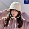 Hat Female Warm Fashion Couple Solid Color Thickened Wool Hat Bag Head Ear Protector Flanged Pullover Hat Male