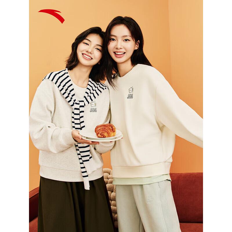 ANTA Women's Winter Owl Graphic Fleece Hoodie