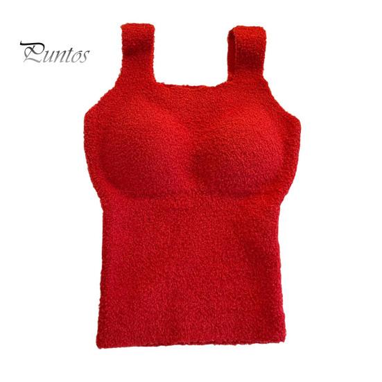 

Зимний женский терможилет с нагрудными накладками, бесшовная немецкая бархатная подкладка, быстрая фиксация температуры, согревающий, облегающий, эластичный, без рукавов, внутренняя одежда красный