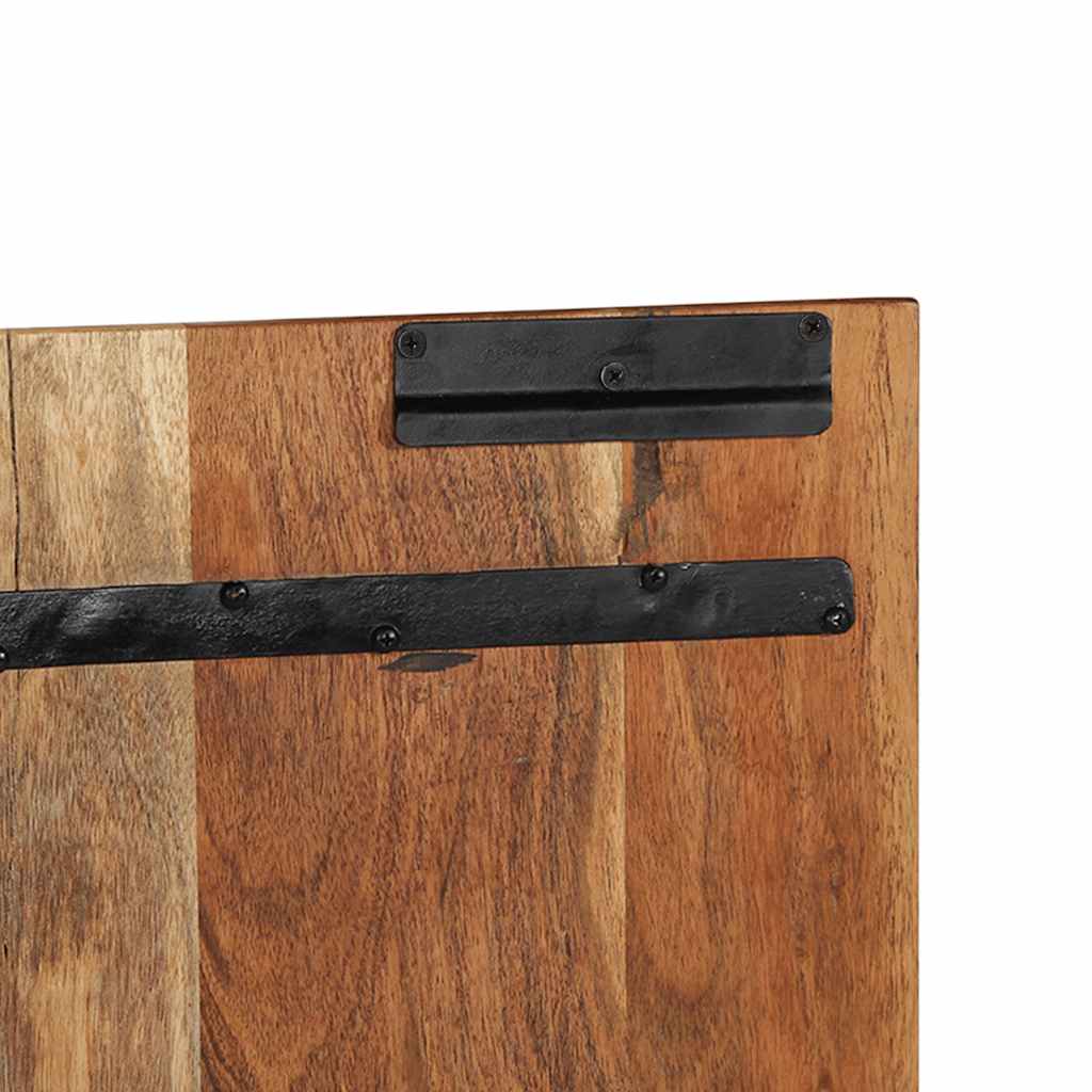 Headboard 200 Cm Solid Acacia Wood