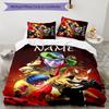 3pcs Ladybug3 Cover Set - Personalized Name, HD Printed Bedding with 1 Cover and 2 Pillowcases - Perfect for Home Decor, Easy Care