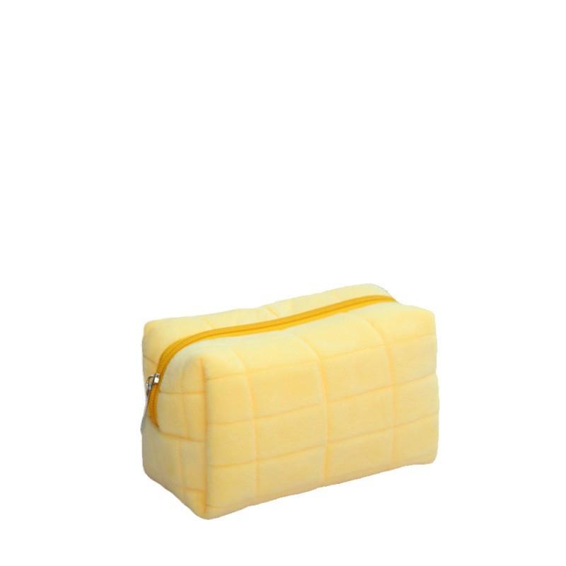 Hot Sale Pillow Pillow Bag Pencil Case Canvas Cute Student Storage Bag Soft Cosmetic Bag Large Capacity Stationery Box