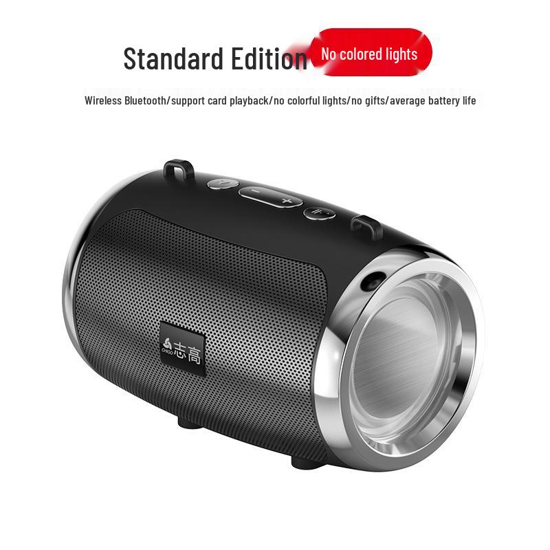 

Портативная Bluetooth-колонка с искусственным интеллектом, цветной подсветкой и сабвуфером для использования в помещении/на открытом воздухе